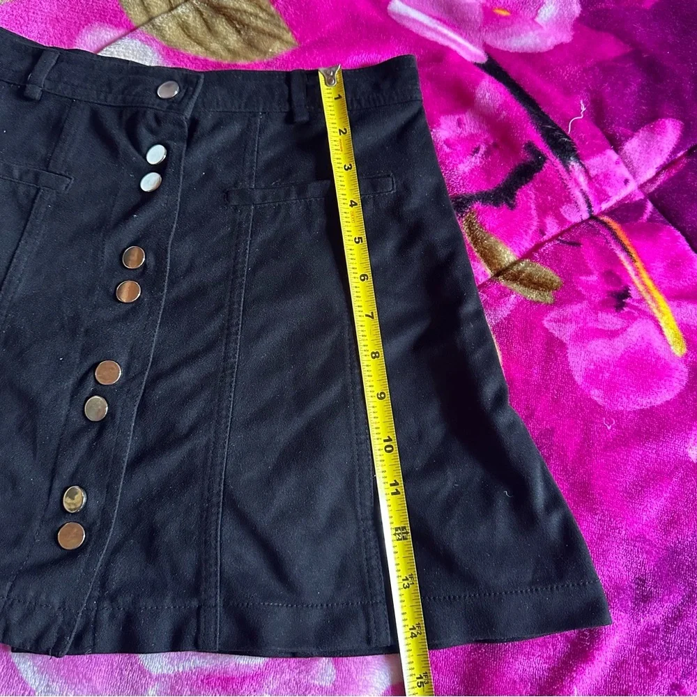 Zara suede Mini Skirt size M - Picture 4 of 6